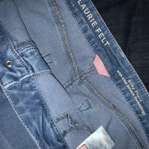 Laurie Felt pull on flare jeans. Tall